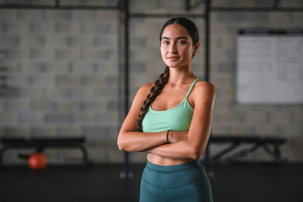 Confident fitness trainer after completing ISSA Fitness Certification India