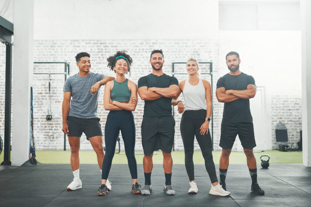 Certified trainers from ISSA Fitness Certification India standing together